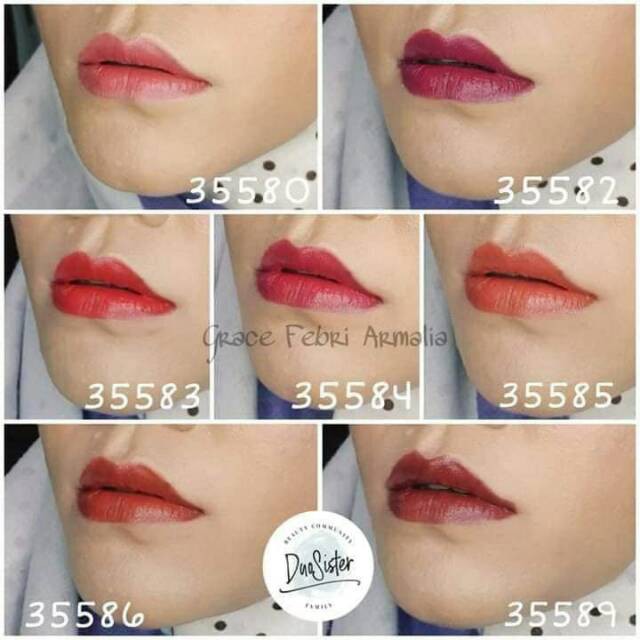 lipstik colour box semi matte