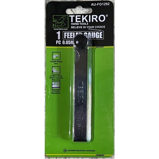 Feeler gauge (ukuran klep) Tekiro