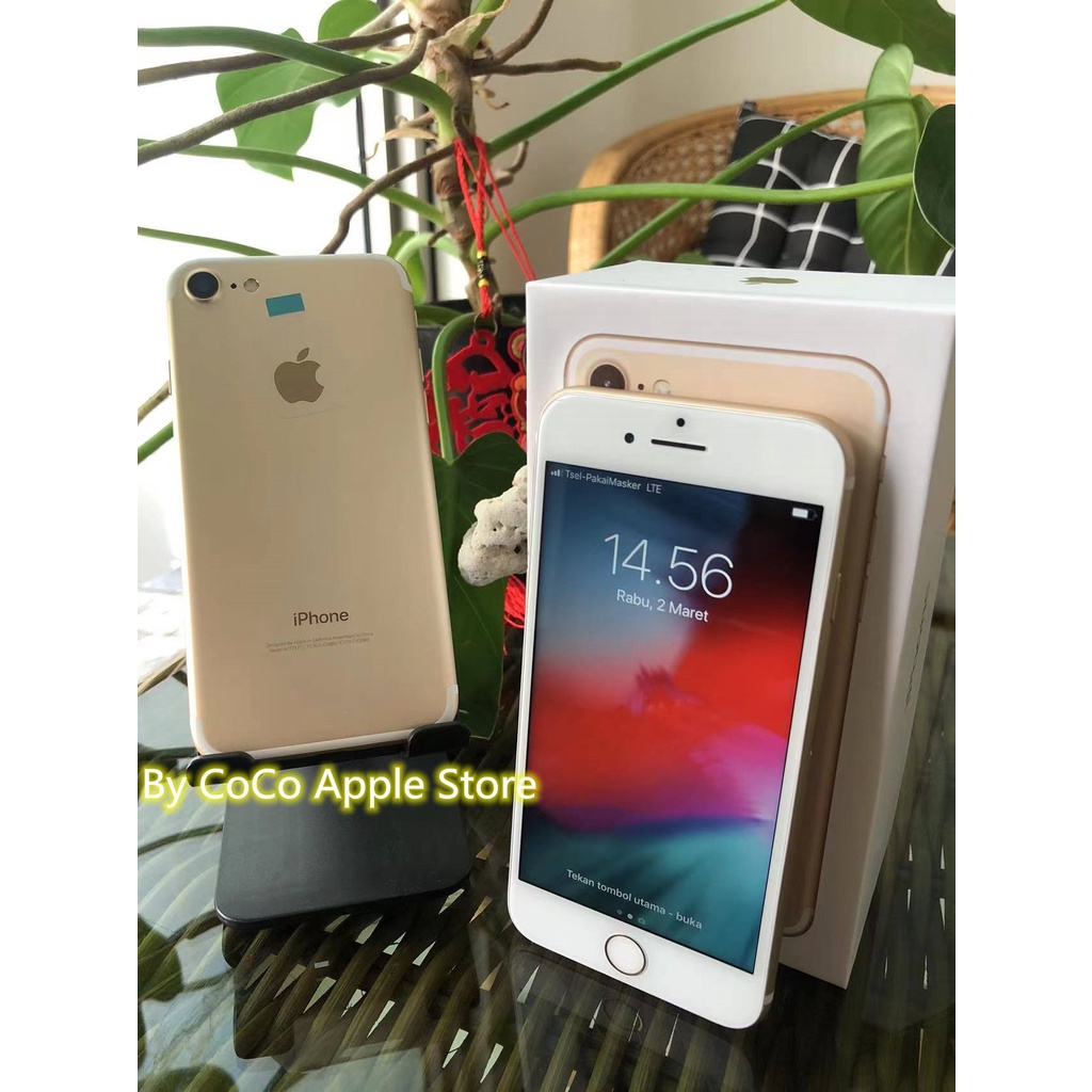 iPhone7 128GB All Sim Silent Fullset Original Second Mulus 100% Like New 3utools All  Green  ( GARANSI 1 TAHUN )-3