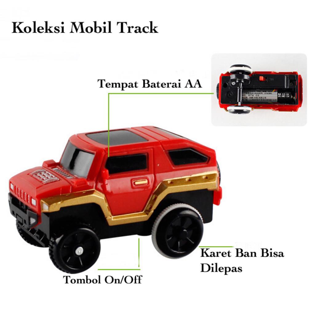 [FUNNY]Mainan Edukasi Track Mobil Tambahan / Mobil Extra