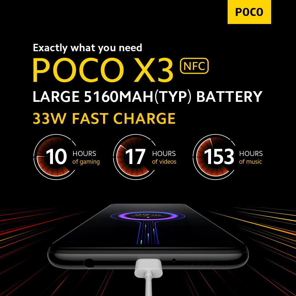 Xiaomi Poco X3 NFC [6GB+64GB - 8GB+128GB] Snapdragon 732G - 64MP Quad Camera Garansi Resmi Indonesia-4
