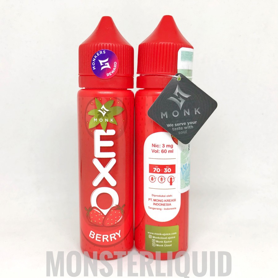 EXOTIC BERRY STRAWBERRY EXO BERRY 3MG 60ML