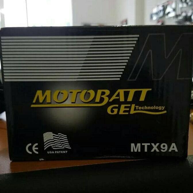Aki motor Piaggio Zip Motobatt MTX9A Aki Kering langgengb4 Ayo Beli