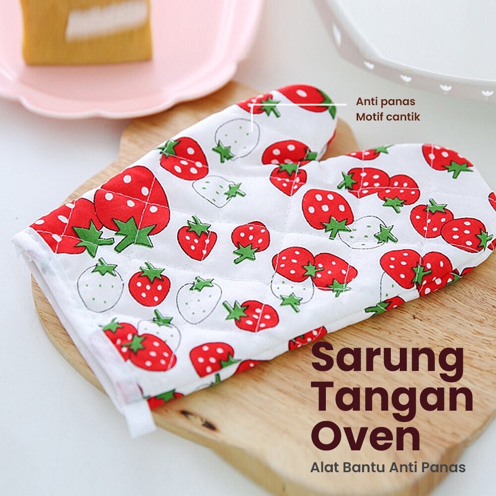 Sarung Tangan Microwave Tahan Panas - Sarung Tangan Masak