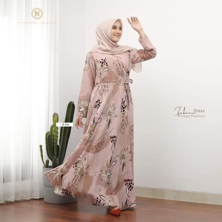 Tsabina Dress Rose Nadheera Luxury MJC