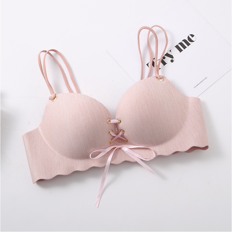 BH Bra Wanita Tanpa Kawat Bahan Halus Rwanda Style Sexy BH16