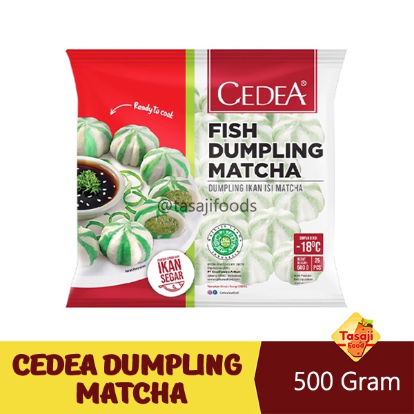 Cedea Fish Dumpling Matcha 500 Gram