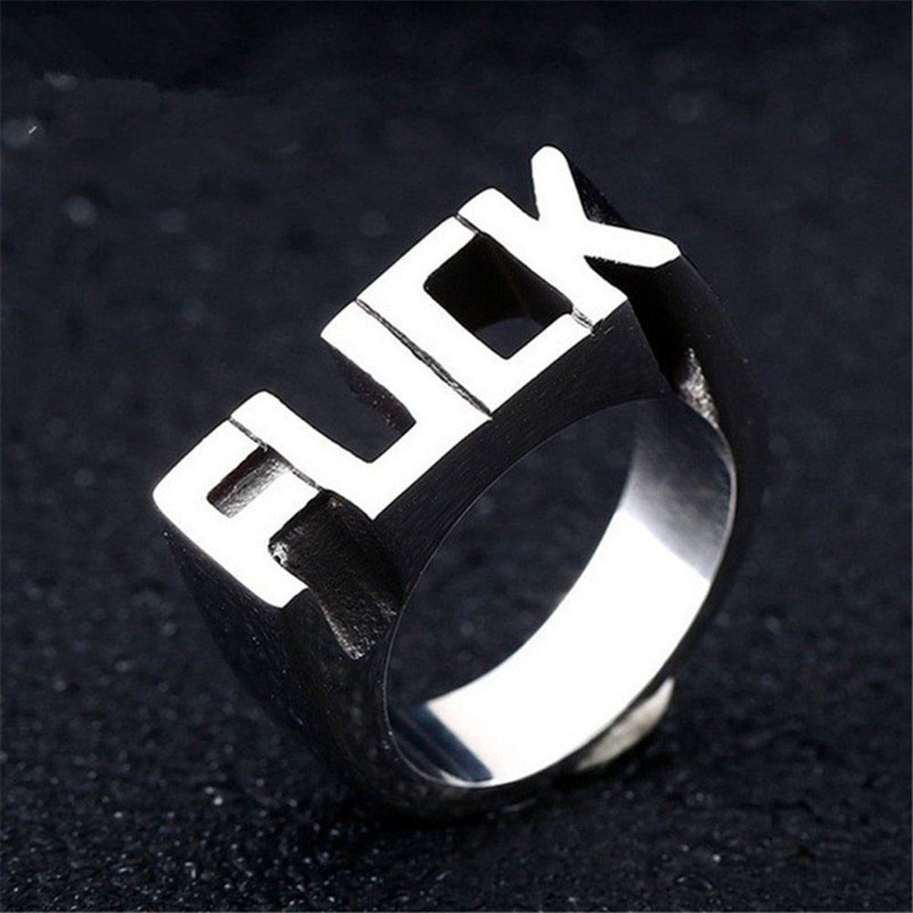 Creative  Unisex  Stainless Steel  Punk Rings