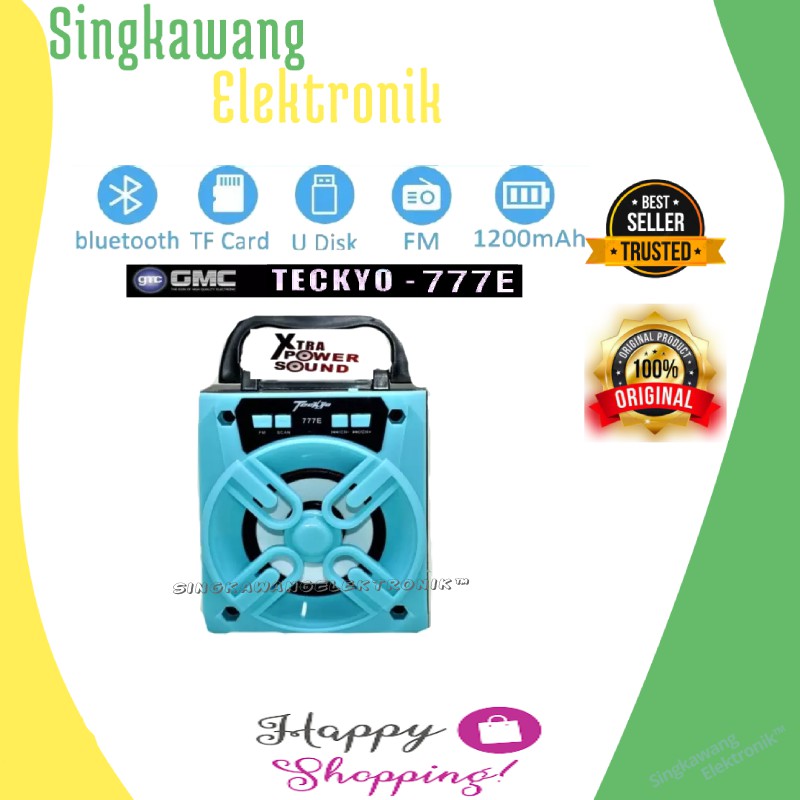 SPEAKER MINI BLUETOOTH PORTABLE TECKYO 777E