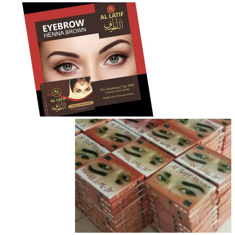 HENNA ALIS AL LATIF  EYEBROW PERLUSIN