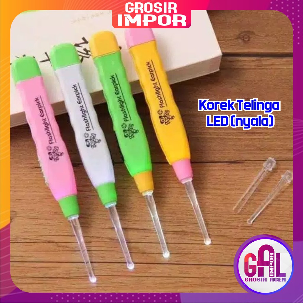 Korek Kuping LED / Korek Telinga LED Import Best Seller