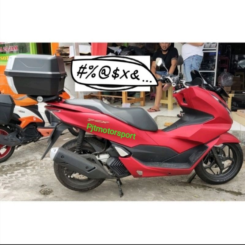 Box Top Givi Pcx-160 / Pcx-150 B42 + Bracket Box New Model Antartica Givi Original Tinggal Pasang Be