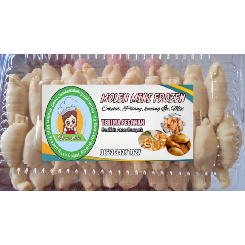 

Molen Frozen Mini ( Makanan kriuk cocok dikonsumsi musim penghujan)