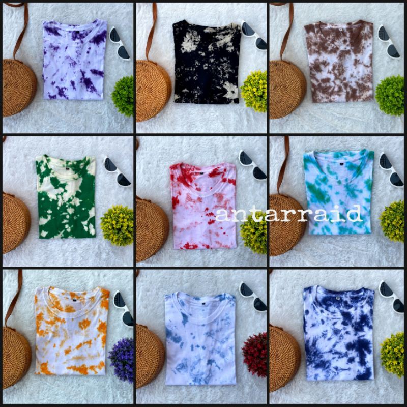 [ BISA COD ] KAOS TIE DYE LENGAN PANJANG PRIA WANITA S - XXXL (UNISEX)