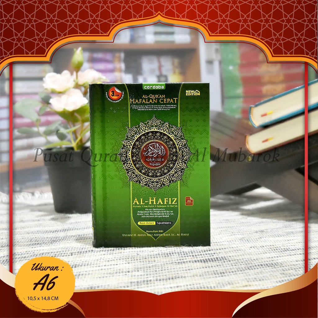 [COD] Al Quran Al Hafiz A6 Tanpa Arti Tajwid Warna, Al Quran Metode Hafalan - Alquran Kecil, Alquran