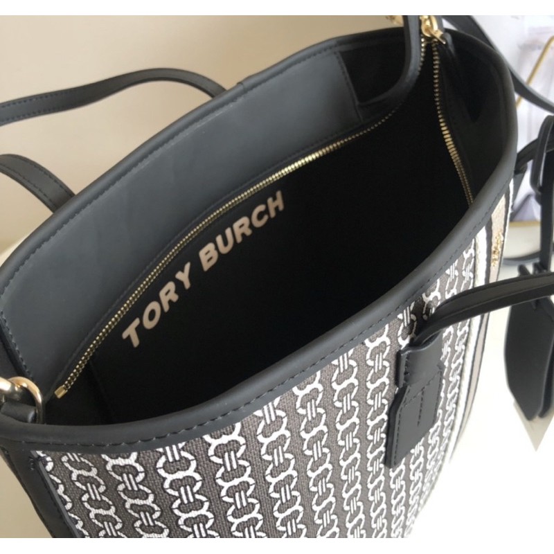 {FREE ONGKIR}TOTE BAG TORY BURCH LOGO TORY PRINT