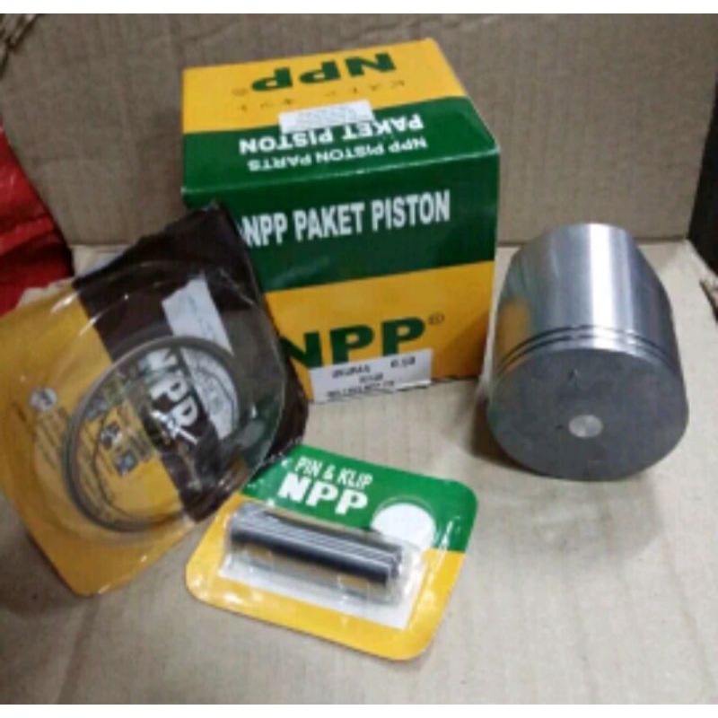 PISTON KIT SEHER SET RING KAWASAKI NINJA 150 R RR 2 TAK OS/OVER SIZE STANDAR (STD) 25 50 75 100 (59/