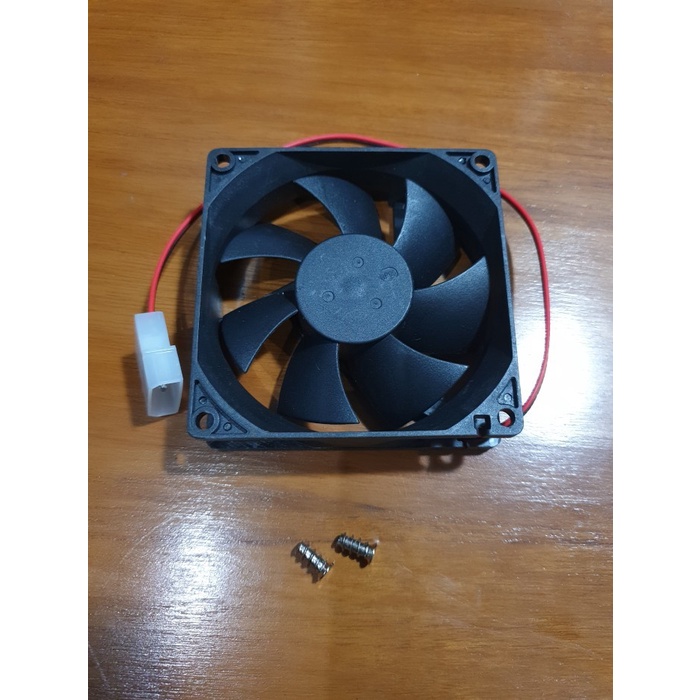 Fan Case 8CM Black / Fan Casing 80mm - Konektor 4pin Molex