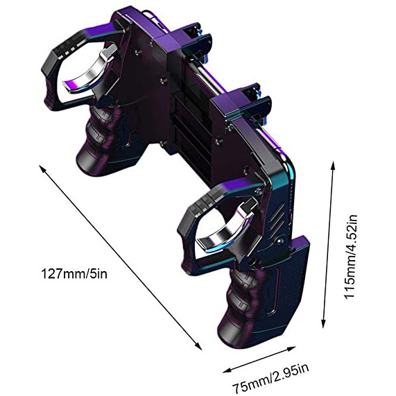 Original K21 for PUBG Mobile Joystick Gamepad L1 R1 Game Controller