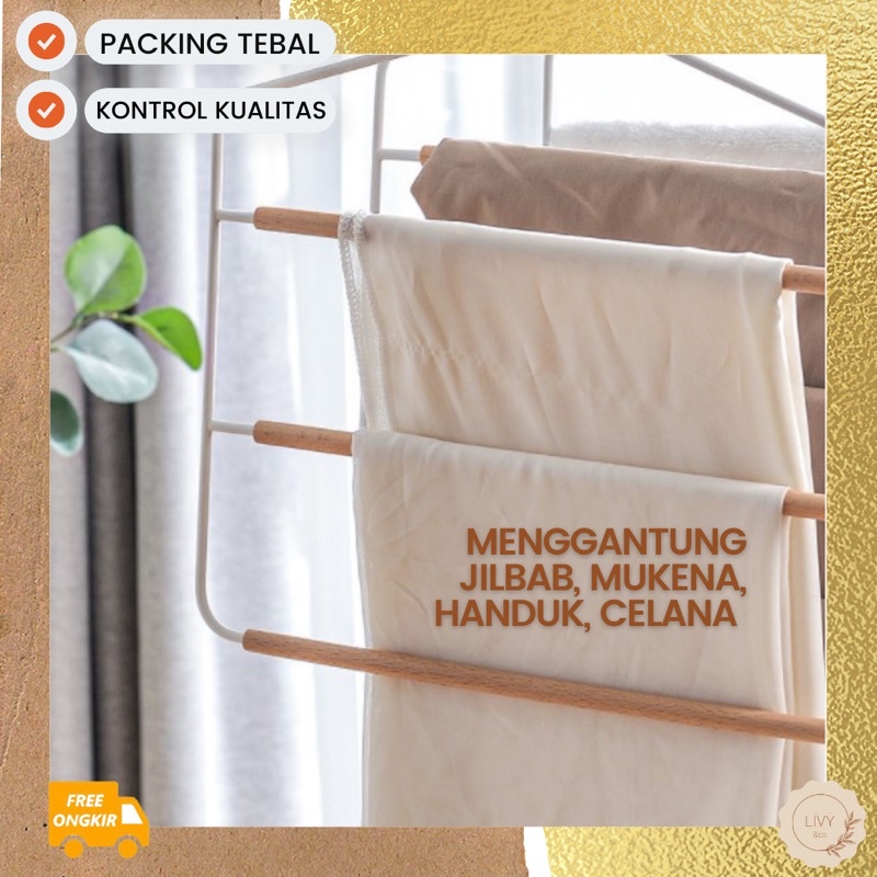 New HANGER JILBAB HANGER HIJAB GAN HANGER PASHMINA MUKENA HANGER CELANA PANJANG HANGER HANDUK HANGER