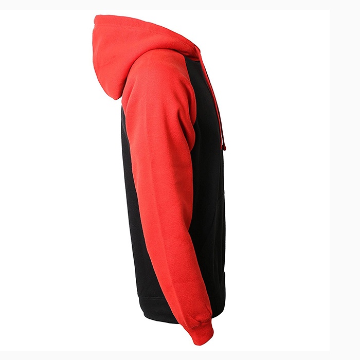 Jaket Polos Big Size Hitam Merah M L XXL XXXL XXXXL XXXXXL Raglan Sleeve Jacket Oversize BLACK RED