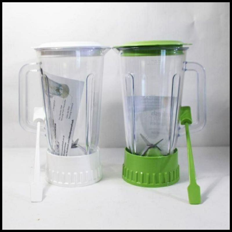 gelas blender lengkap dengan tutup blender miyako plastik ukuran 1 liter/ 1set cangkir miyako multi