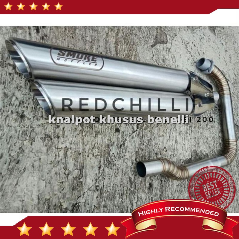 Jual Promo Knalpot Benelli Motobi 200 Efi - Knalpot Benelli Motobi 200 Evo