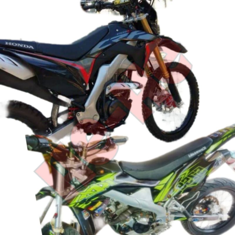 DELTABOX KLX DTRACKER CRF 150L MODEL CRF 450L PNP HONDA CRF 150L KLX DTRACKER TUTUP RANGKA CRF KLX