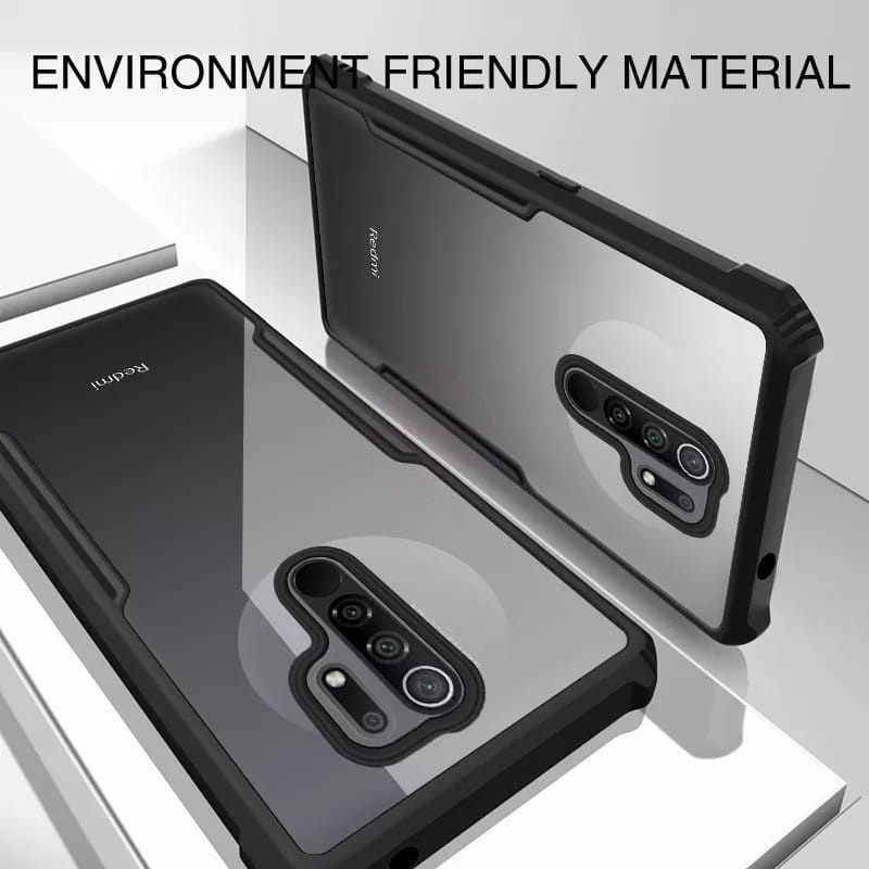 PROMO Case XIAOMI REDMI 9 Softcase Armor Shockproof Fusion Bumper Transparan