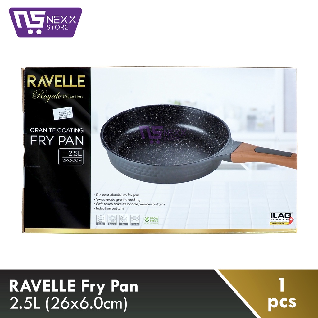 RAVELLE - Royale ILAG Granitec Fry Pan ( 26 cm )