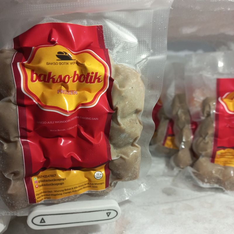 

BAKSO BOTIK FROZEN 250gr (ASLI WONOGIRI)