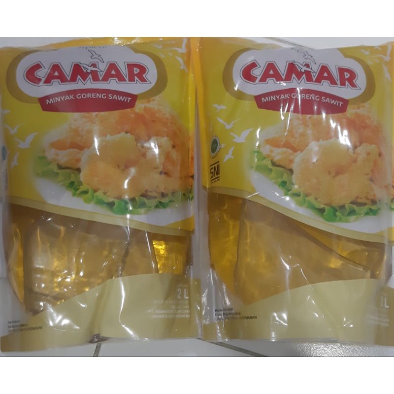 

minyak goreng murah camar 2 liter pouch bonus margarine