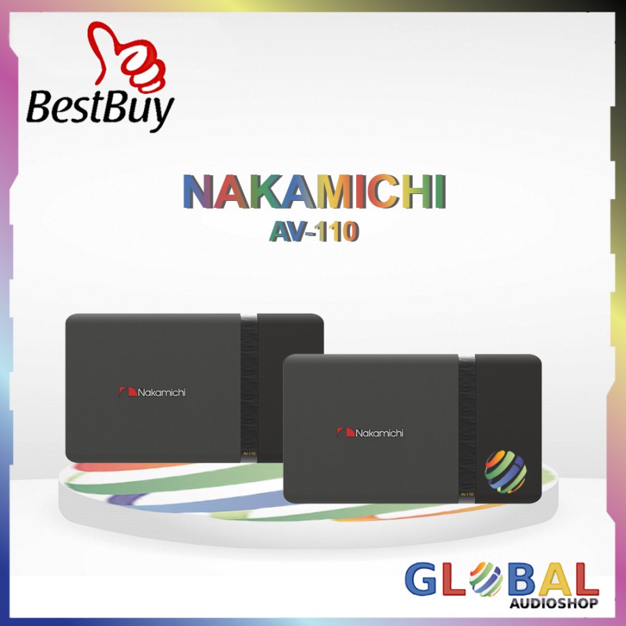 Nakamichi Speaker Karaoke Pasif AV-110 / AV110 10 &quot; inch