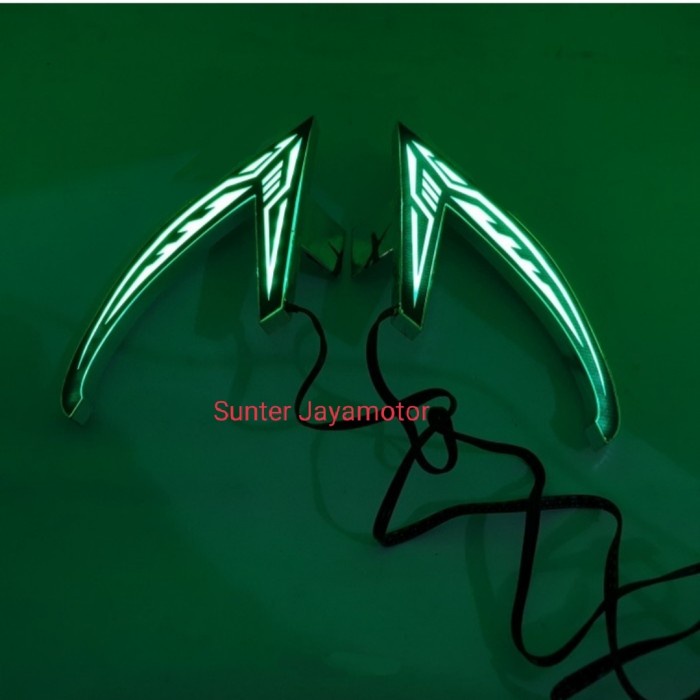 SJ - lampu sen, Alis Audi Nmax RGB running plus remote control.