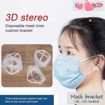 PENYANGGA MASKER 3D MASK BRACKET SILIKON SIRKULASI UDARA TIDAK SESAK DAN NYAMAN DIPAKAI