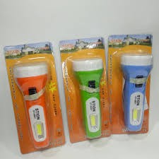 senter tangan 3 watt + lampu padam kualitas bagus