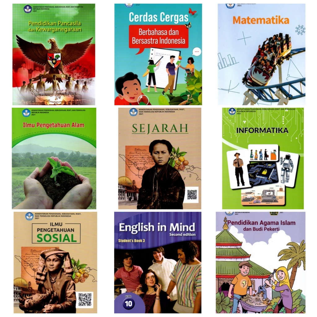 ORI harga satuan buku siswa Kemendikbud kurikulum merdeka untuk SMA kelas 10 edisi terbaru