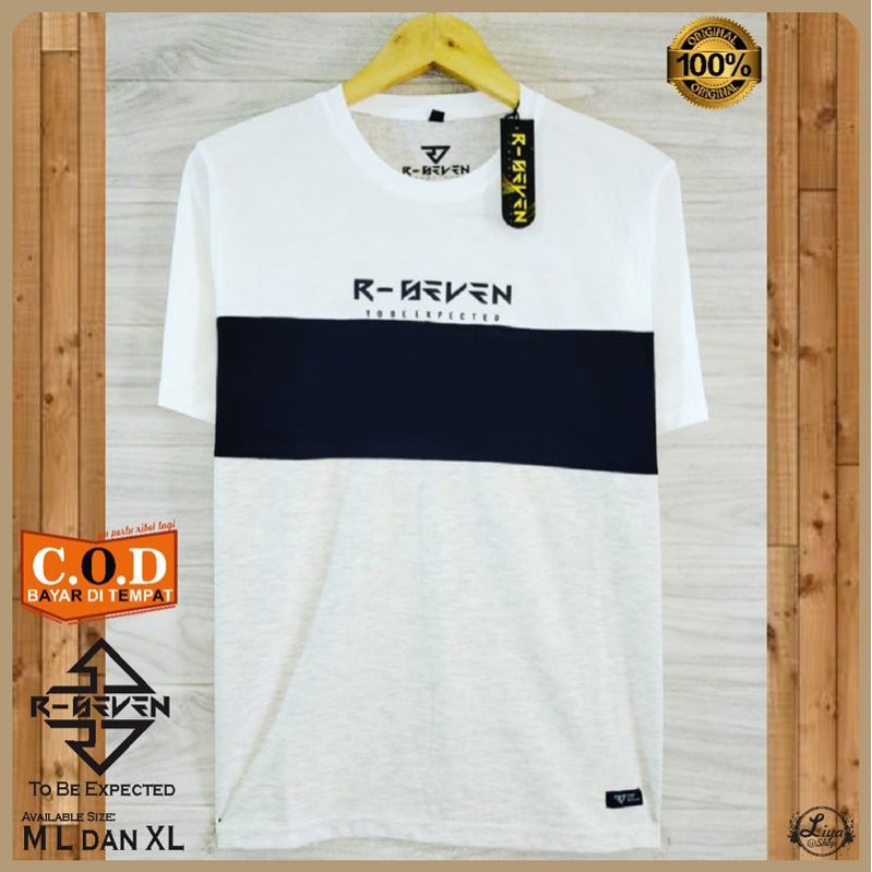 KAOS RSeven Original R-Seven RSVN R7 R-7 Pakaian Baju Distro Pria ORI Asli Bandung Branded Keren