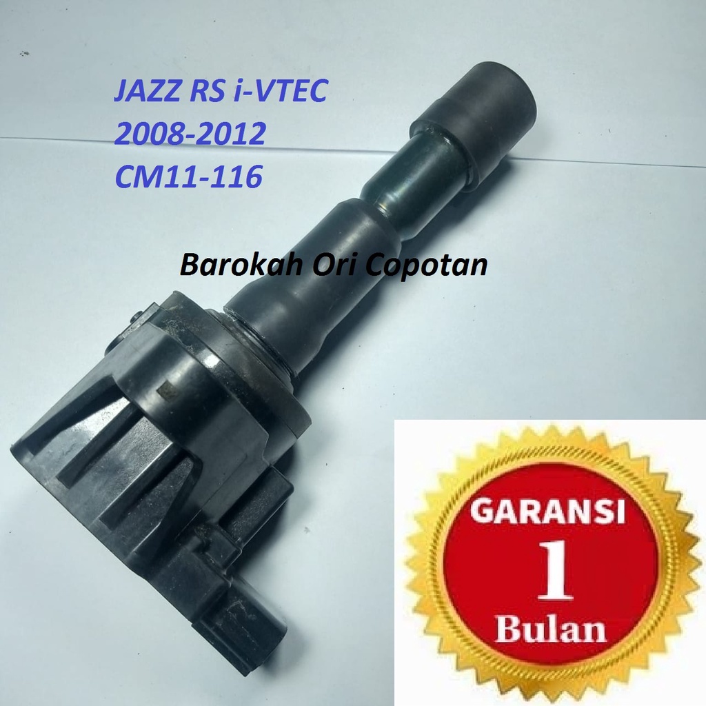 Koil Coil Honda JAZZ RS CITY IVTEC Mobilio i vtec CM11-116 CM11Ori Copotan Asli i-vtec busi GB3 original