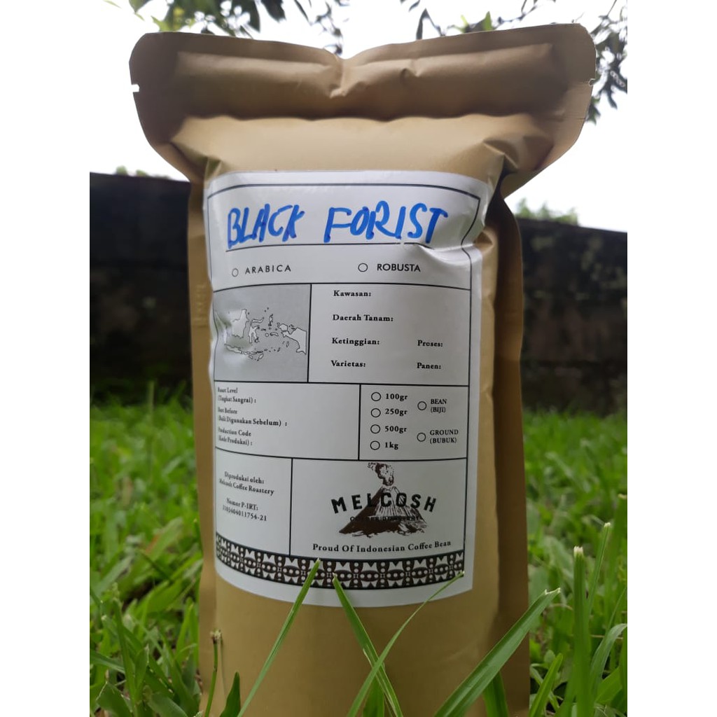 

Kopi House Blend Black Forist Arabica+Robusta