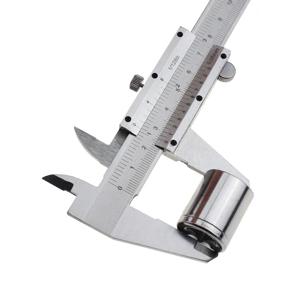 Grab Medan Stainless Steel Jangka Sorong Vernier Caliper Gauge Micrometer 15CM JIG-RE0150 Taffw