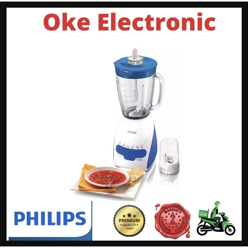 Blender Gelas Kaca PHILIPS HR2116