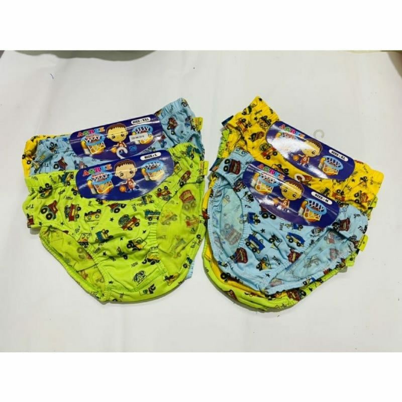 CELANA DALAM AGREE KIDS CD AGREE ANAK LAKI-LAKI CELANA DALAM AGREE ANAK COWOK BERMOTIF WARNA PAKAIAN