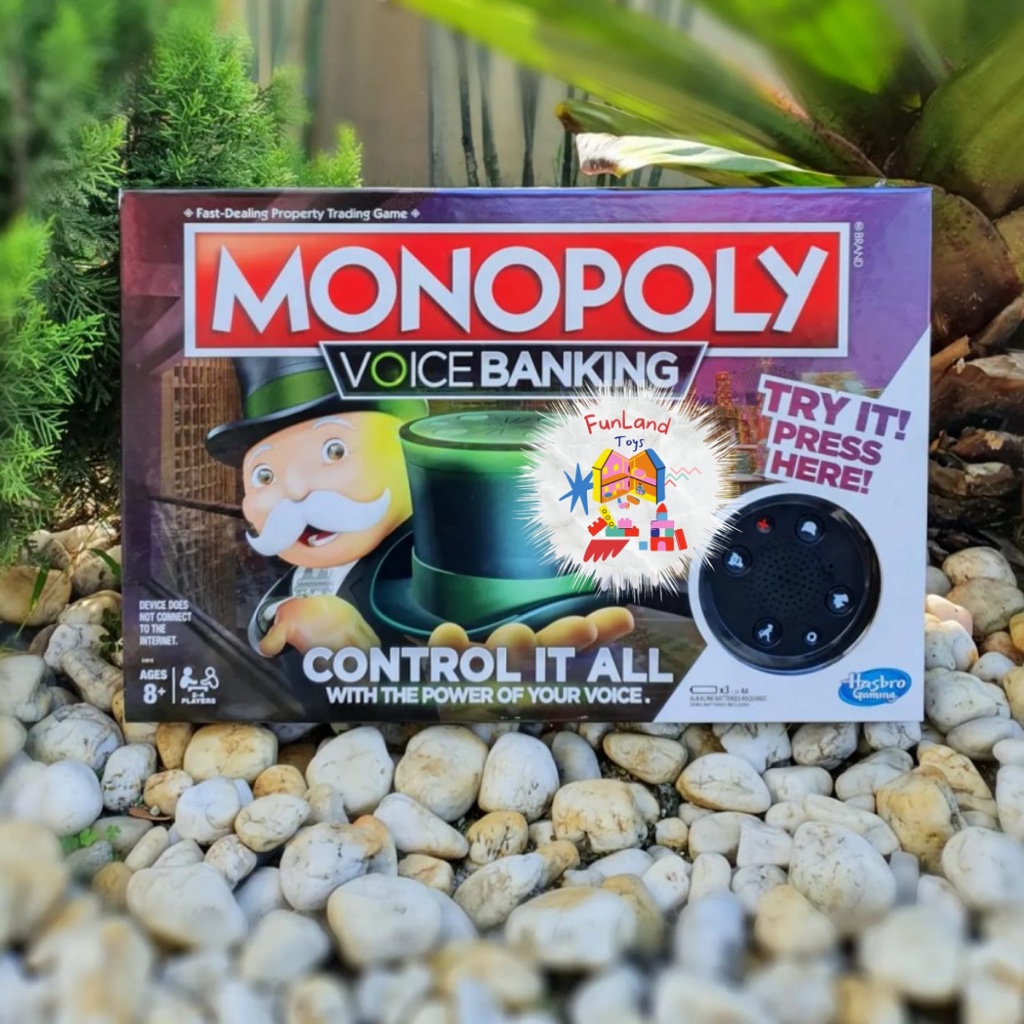 Monopoly Voice Banking Electronic Family Board Game
