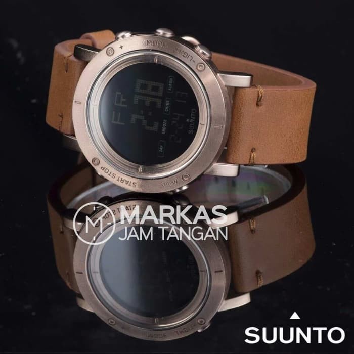 Jam Tangan Pria Suunto Essential Digital Leather Watch | MRKS