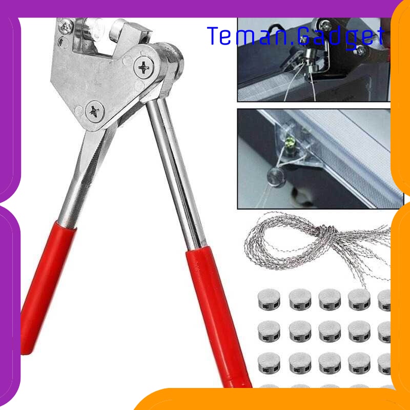 TG-DG544 CHEARW SET TANG SEGEL SEALING PLIER WITH LEAD SEALING AND WIRE - CW01