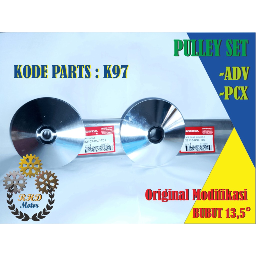 Pully set Original Hondak PCX,ADV Modifikasi