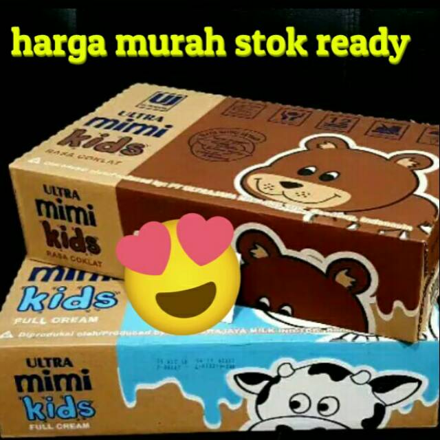 

Susu ultra Mimi rasa coklat & full cream