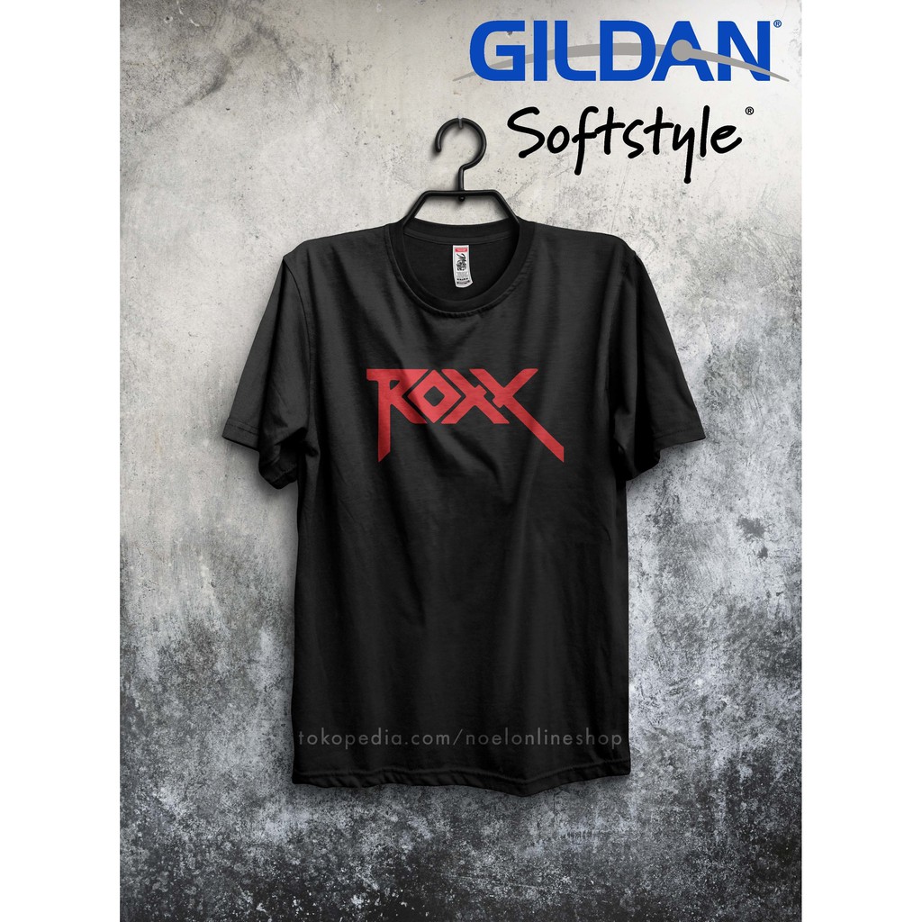 KAOS BAJU BAND - roxx STOCK BARU - ARMADA CLOTHING