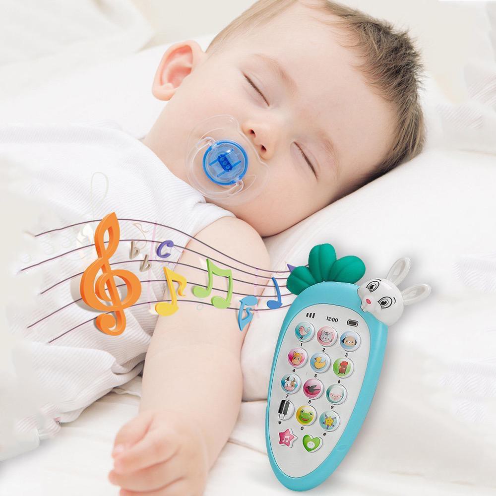 Mainan Edukasi Baby Music Phone Bilingual Early Learning Mandarin Song Kado Telephone M103